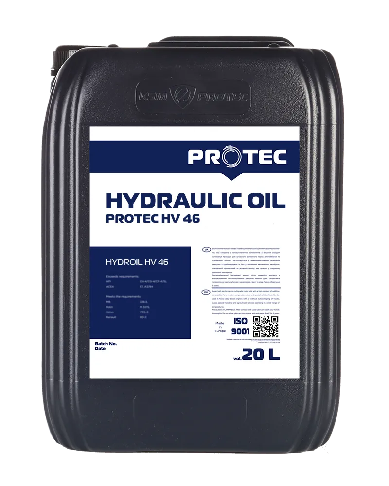 Олива Protec Hydroil HV 46 20 л