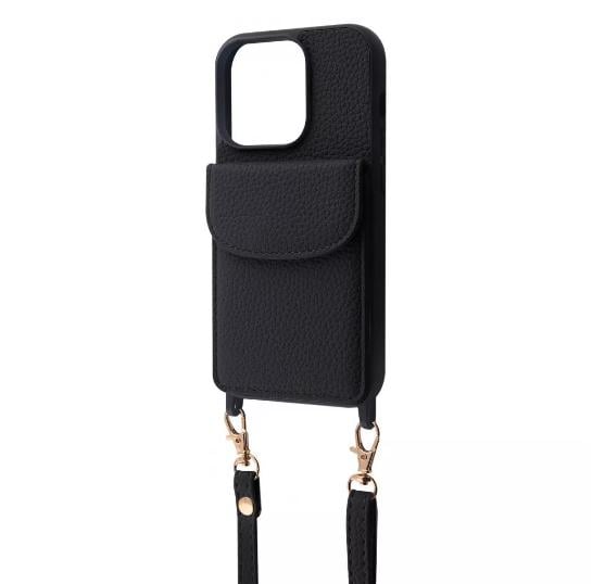 Чехол-накладка для телефона WAVE Leather Pocket Case - iPhone 13 Pro Max black (460180001)