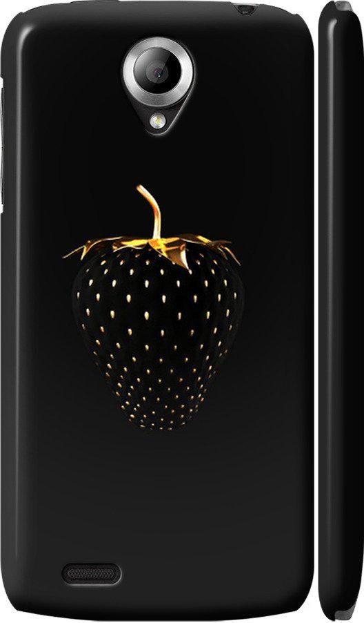 Чехол на Lenovo S820 Черная клубника (3585c-52-42517)