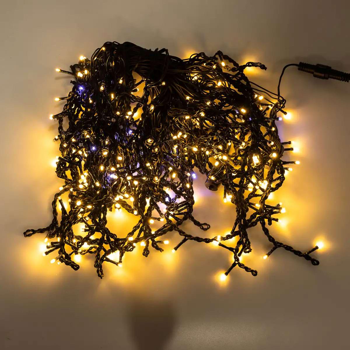 Гирлянда уличная Бахрома 20MBY 20 м 335 LED Черный/Желтый (29912823) Гирлянда уличная Бахрома 20MBY 20 м 335 LED Черный/Желтый (29912823)