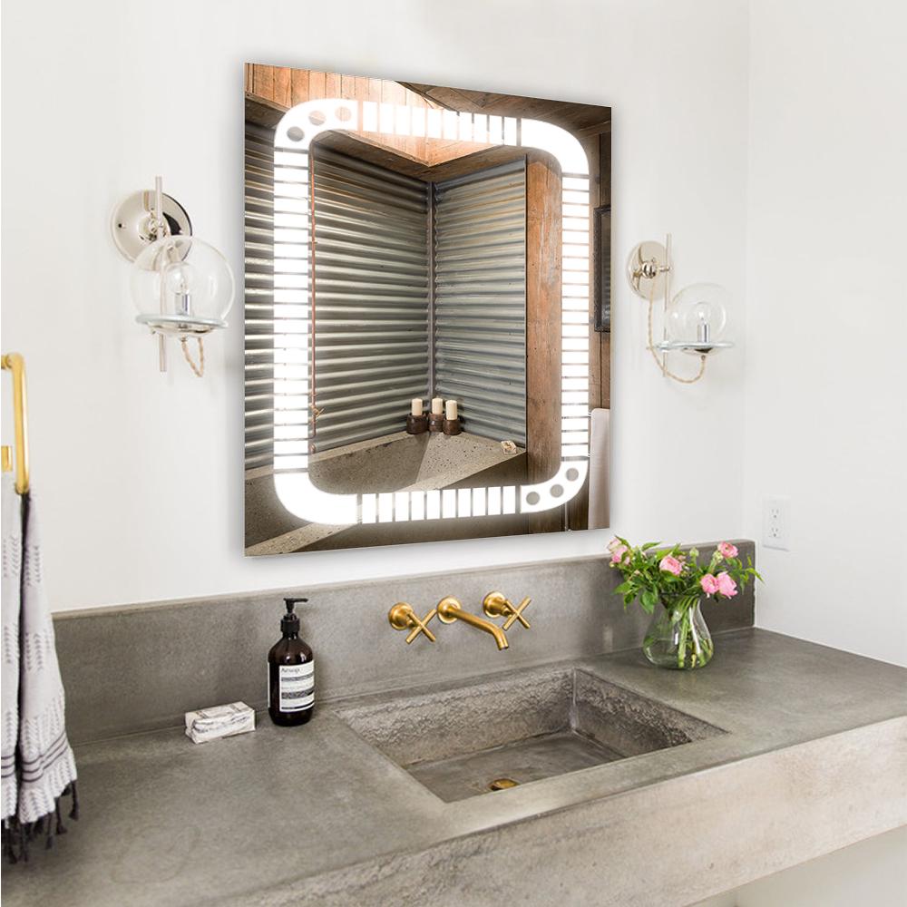 Зеркало с LED подсветкой 600х800 мм (SR-022) - фото 2 Зеркало с LED подсветкой 600х800 мм (SR-022) - фото 2