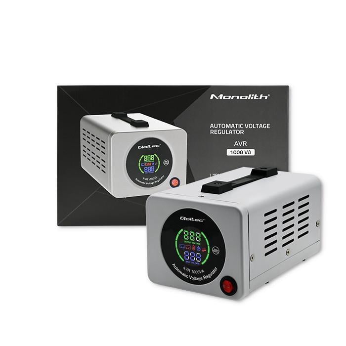 Стабілізатор напруги QOLTEC AVR 1000VA (50723) - фото 7 Стабілізатор напруги QOLTEC AVR 1000VA (50723) - фото 7