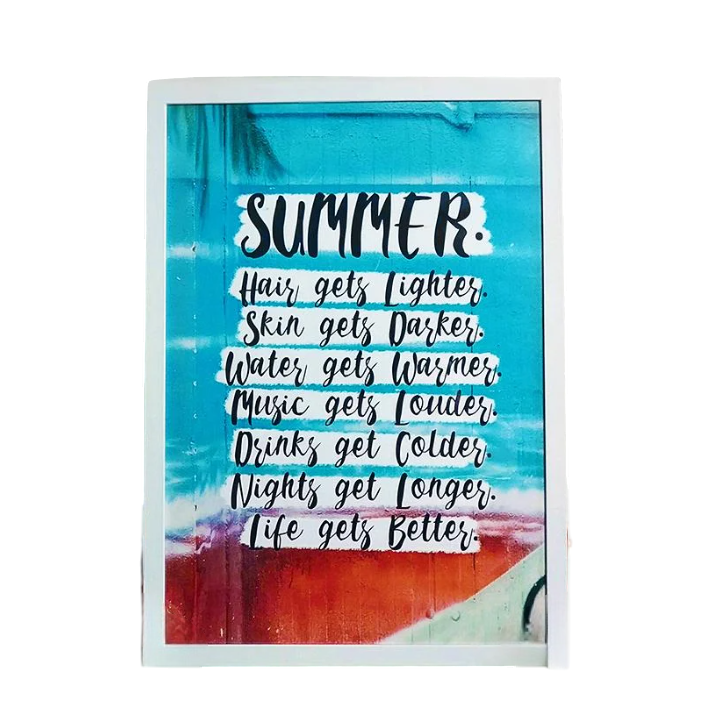 Постер в рамке Summer 15x21 см A5 (WMT5_EX005) Постер в рамке Summer 15x21 см A5 (WMT5_EX005)