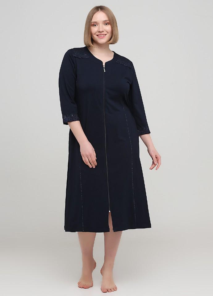 Халат Wild Love 4XL Синий (82471) Халат Wild Love 4XL Синий (82471)