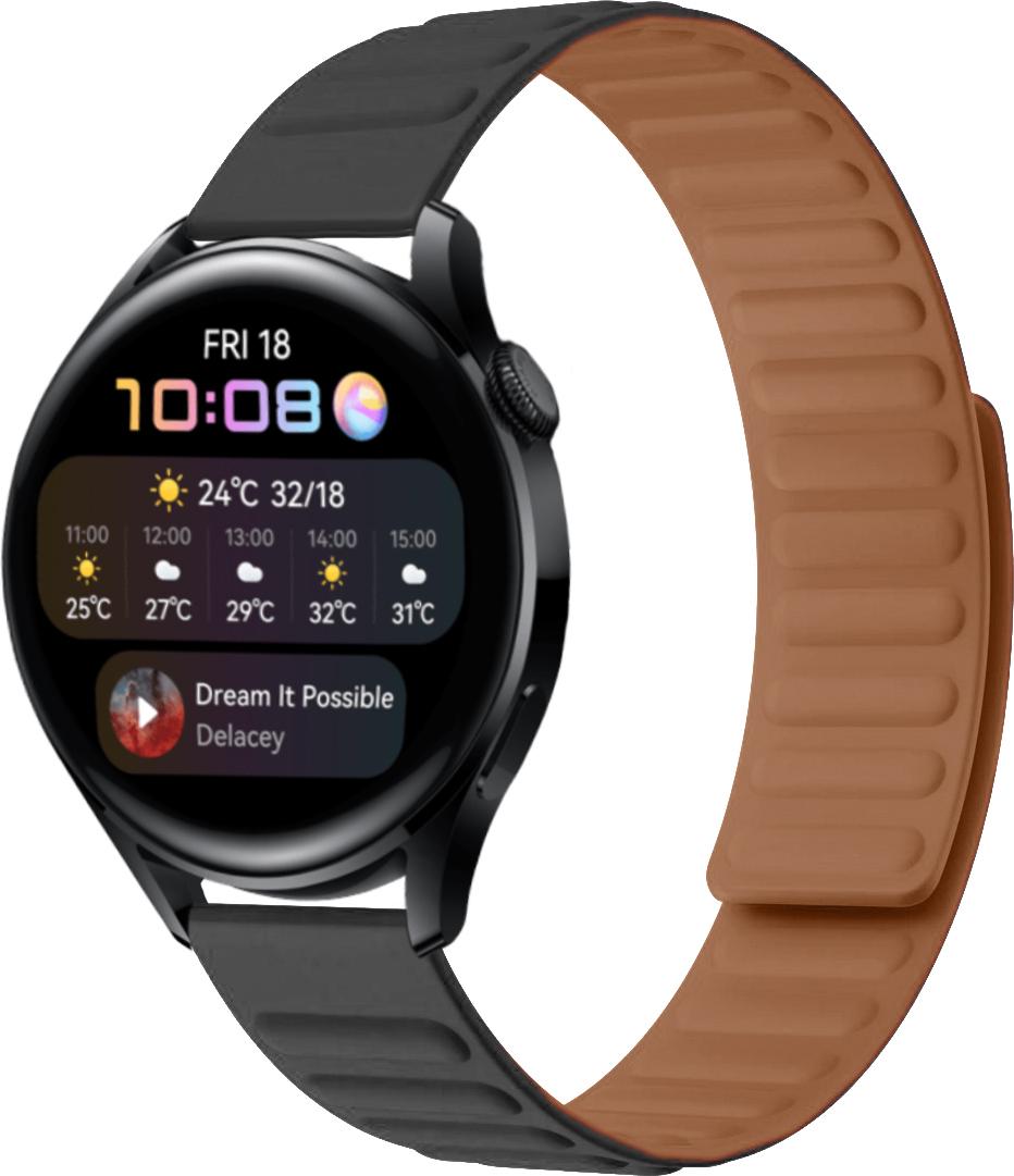 Ремешок Magneter для Huawei Watch 3 Black (26646-2B)