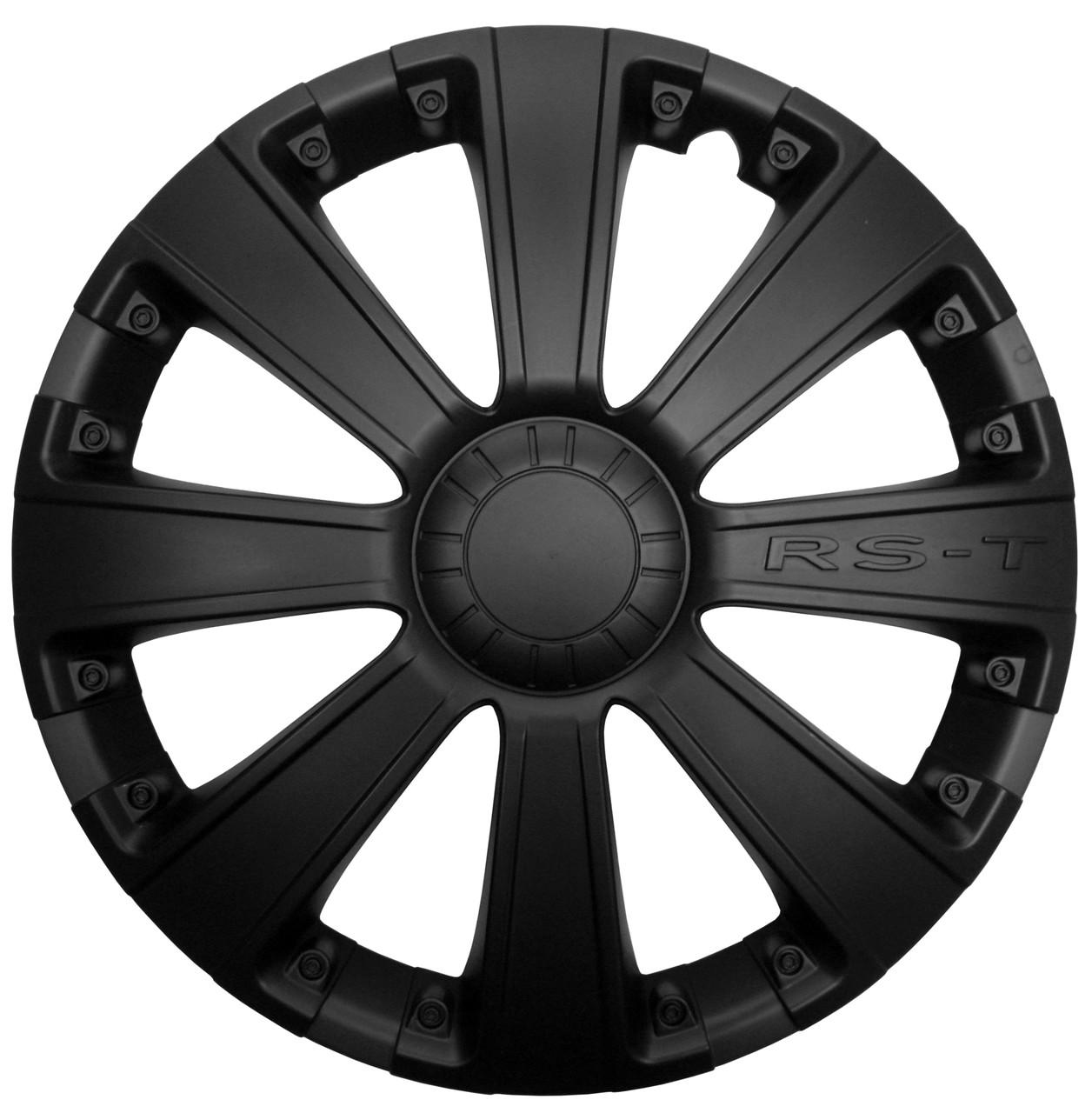 Колпаки автомобильные RS-T R13" 4 шт. Черный (r13rst-ch)