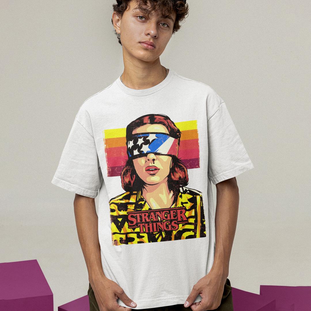 Футболка унисекс StRanger Things Season 3 Eleven wht M Белый (0000012834)