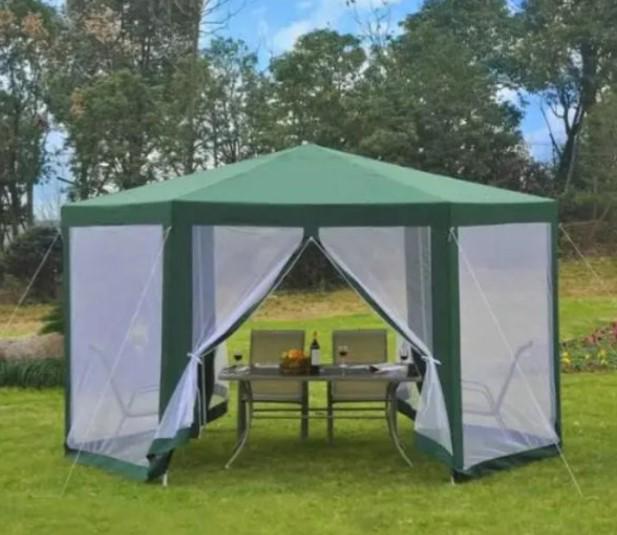 Садовий павільйон з москітною сіткою 6 стінок (27477078) - фото 7 Садовий павільйон з москітною сіткою 6 стінок (27477078) - фото 7