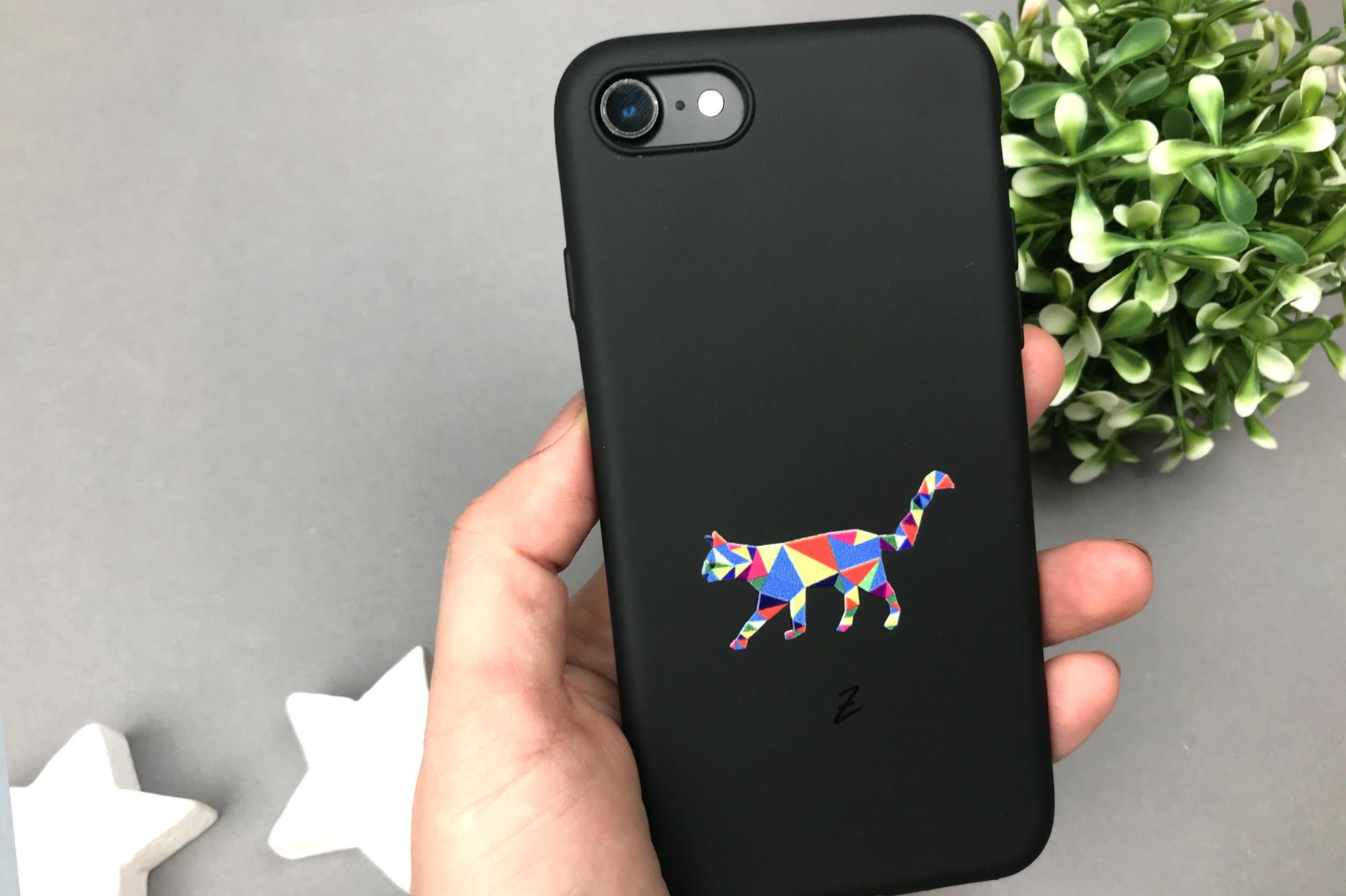 Силіконовий чохол Zorrov для Apple iPhone X - Cat (10290050153033637) - фото 4