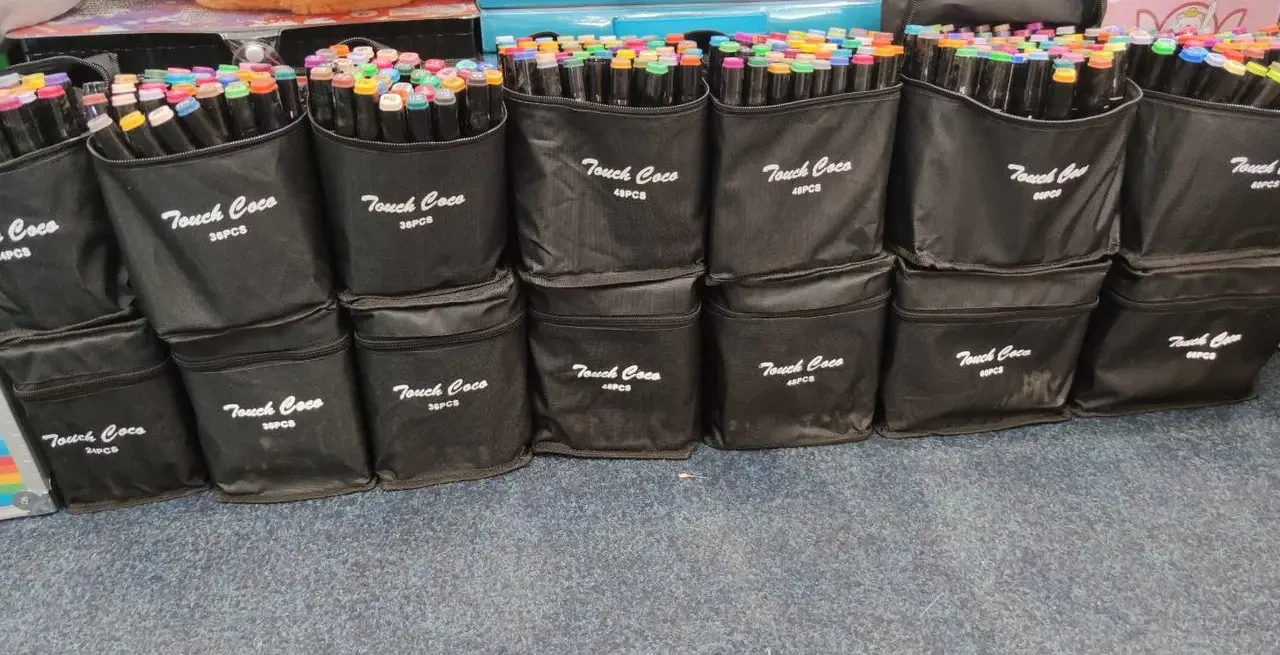 Набір скетч маркерів Touch Coco у чорній сумочці 36 шт. (1767742851) - фото 3 Набір скетч маркерів Touch Coco у чорній сумочці 36 шт. (1767742851) - фото 3