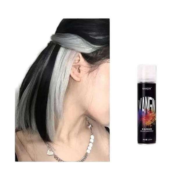 Фарба-спрей для волосся тимчасова Silver (1945093881) - фото 4 Фарба-спрей для волосся тимчасова Silver (1945093881) - фото 4