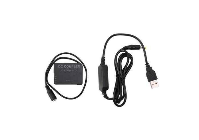 Адаптер питания USB DMW-DCC8 вместо с аккумулятора DMW-BLC12 для камер Panasonic (1579346368)