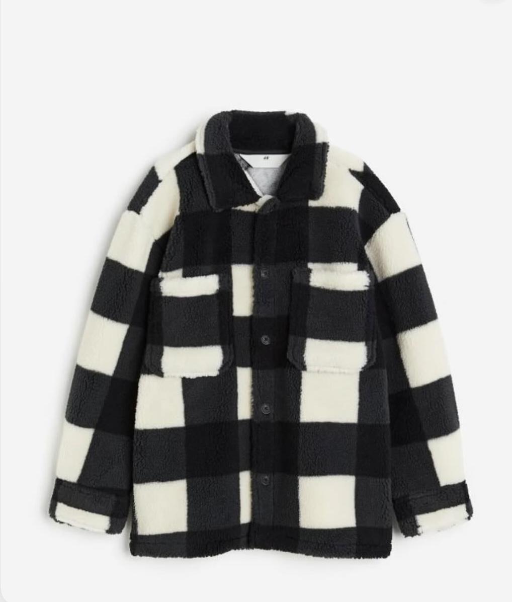 Куртка детская Н&M 146 см Белый/Черный (9009)