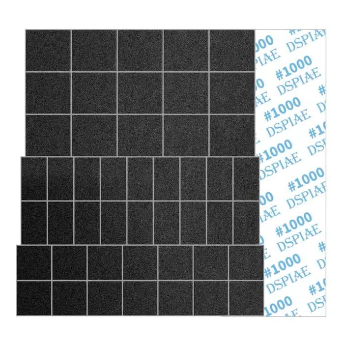 Шліфувальний папір DSPIAE MSP-ES10 зернистість 1000 70x80 мм 5 шт. - фото 1 Шліфувальний папір DSPIAE MSP-ES10 зернистість 1000 70x80 мм 5 шт. - фото 1