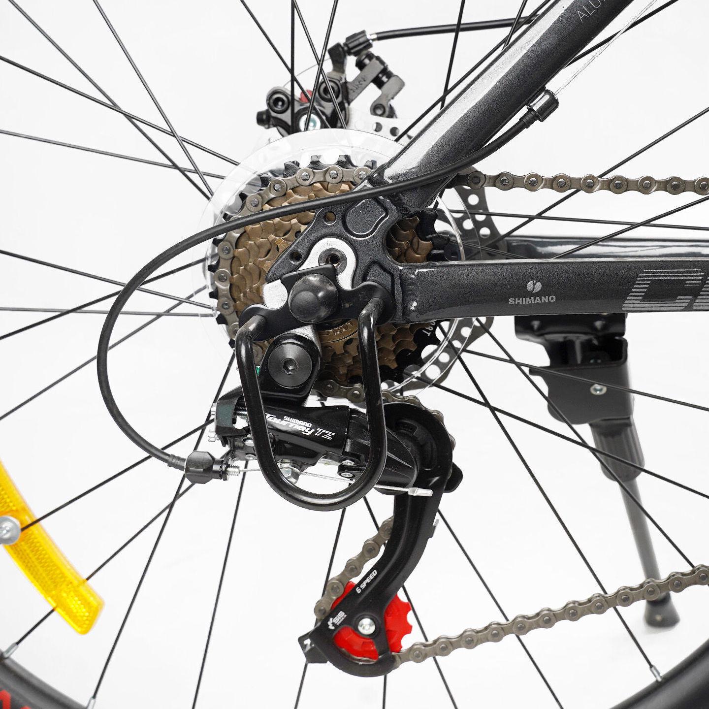 Велосипед горный Corso Next алюминиевый 26"/15" Черно-красный (705720904) - фото 5 Велосипед горный Corso Next алюминиевый 26"/15" Черно-красный (705720904) - фото 5