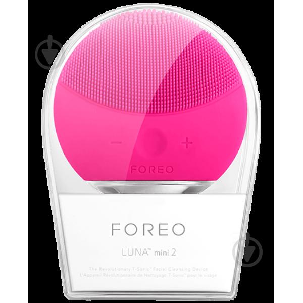 Настраиваемая щетка для чистки и spa-массажа лица Luna Mini 2 Foreo Fuchsia Розовый (258594) Настраиваемая щетка для чистки и spa-массажа лица Luna Mini 2 Foreo Fuchsia Розовый (258594)