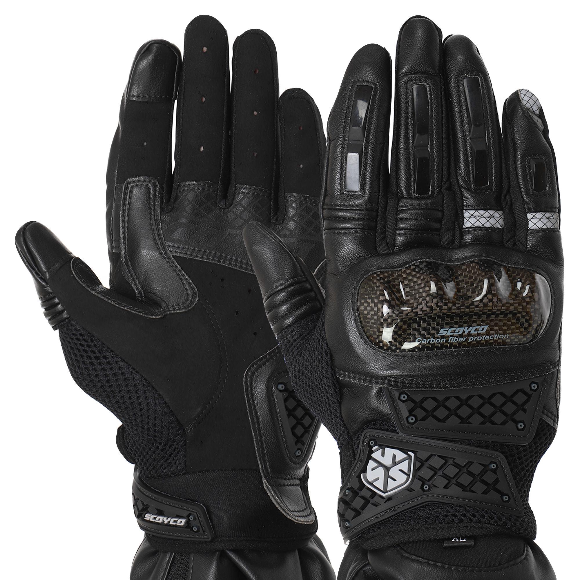 Моторукавички Scoyco Sensor Touch MC52 L Чорний