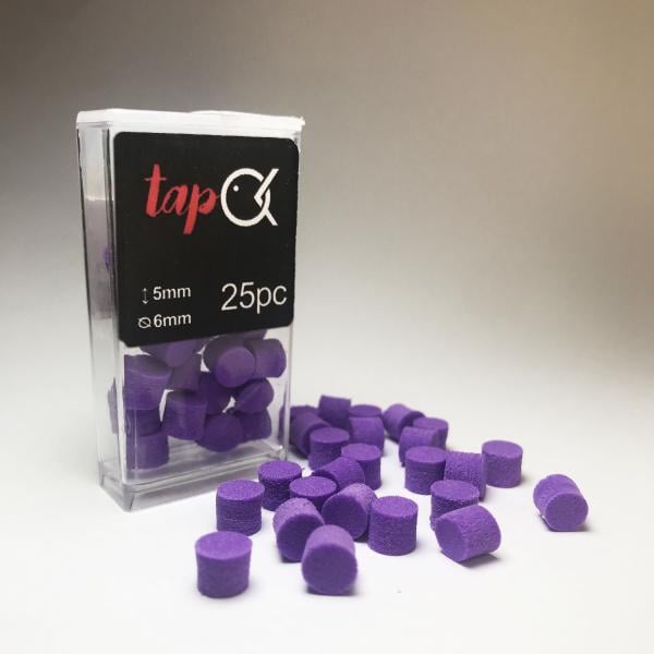 Штучна насадка Ok-Tackle TapOk EVA 6 мм 25 шт. Фіолетовий (tap6violet1)