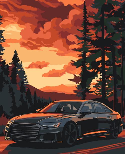 Картина по номерам ART CRAFT Комфортная поездка лак 40х50 см (2993118670)