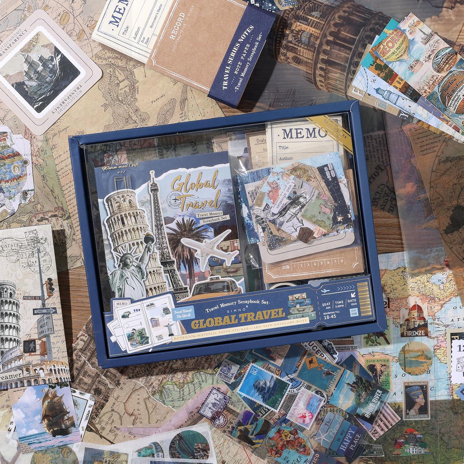 Набор для скрапбукинга и рукоделия ERYDE Синий