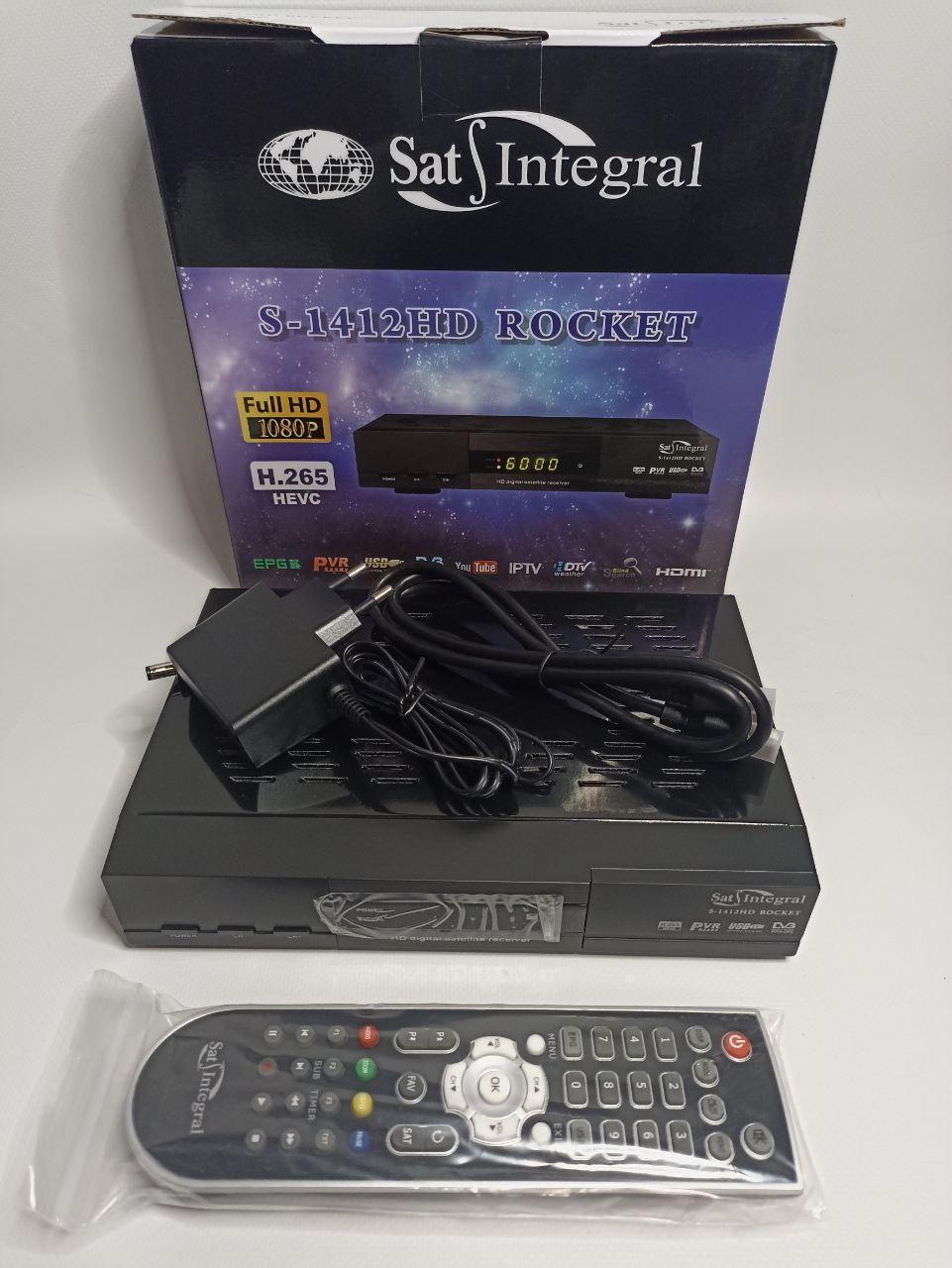 ТВ-тюнер Sat Integral S-1412HD Rocket (1778026130) ТВ-тюнер Sat Integral S-1412HD Rocket (1778026130)