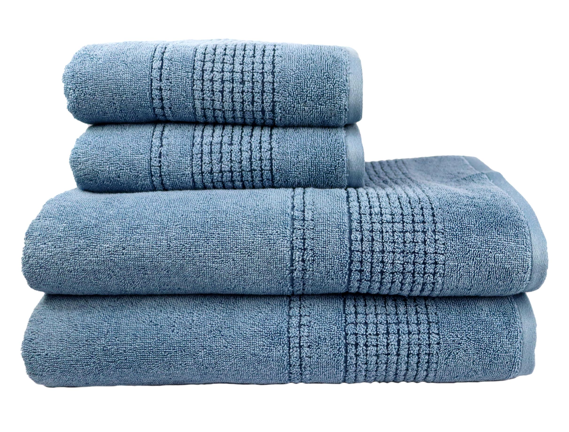 Рушник Box 600 г/м2 50х90 см Синій - фото 4 Рушник Box 600 г/м2 50х90 см Синій - фото 4