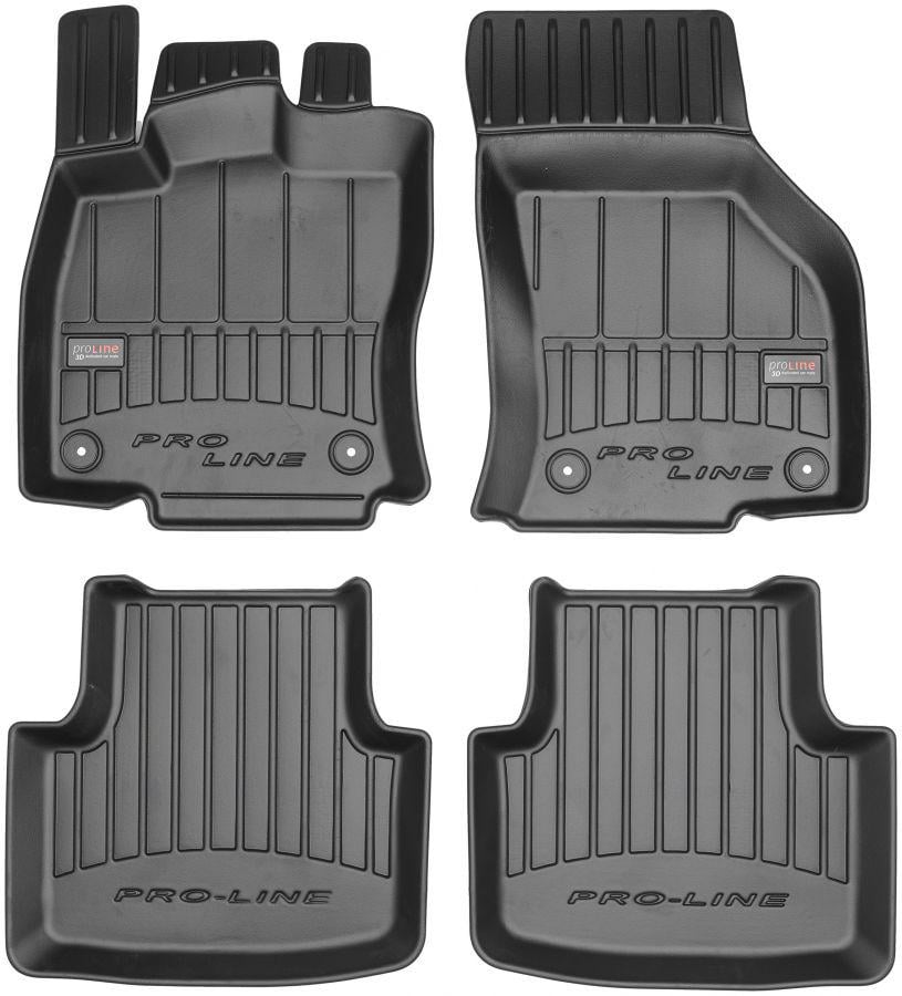 3D коврик в салон Frogum Proline Volkswagen Passat B8 2014- гумовий (3D407626)