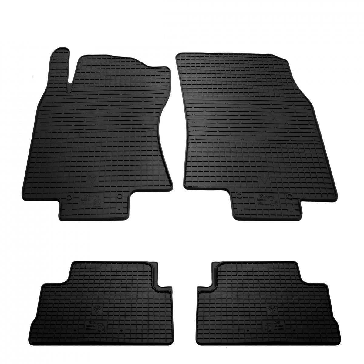 Коврики резиновые Nissan Rogue Sport J11 2013-2021 plastic clips CP4м Коврики резиновые Nissan Rogue Sport J11 2013-2021 plastic clips CP4м