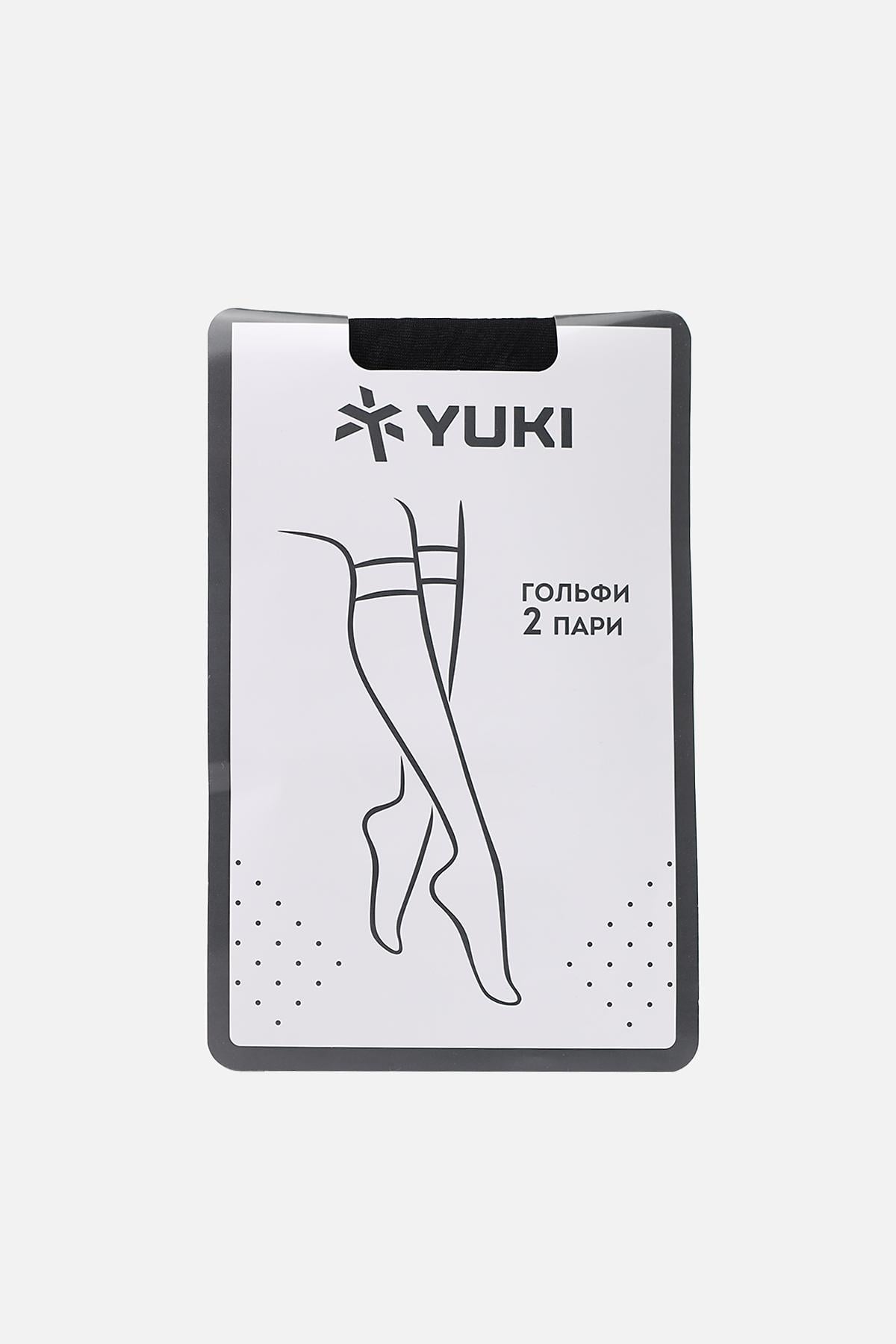 Гольфы женские Yuki ЦБ-00275798 one size Черный (SKT001062630)
