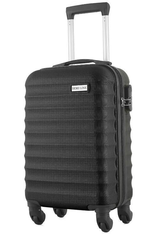 Чемодан SEMI LINE T5634-1 20" S Black (DAS302596)