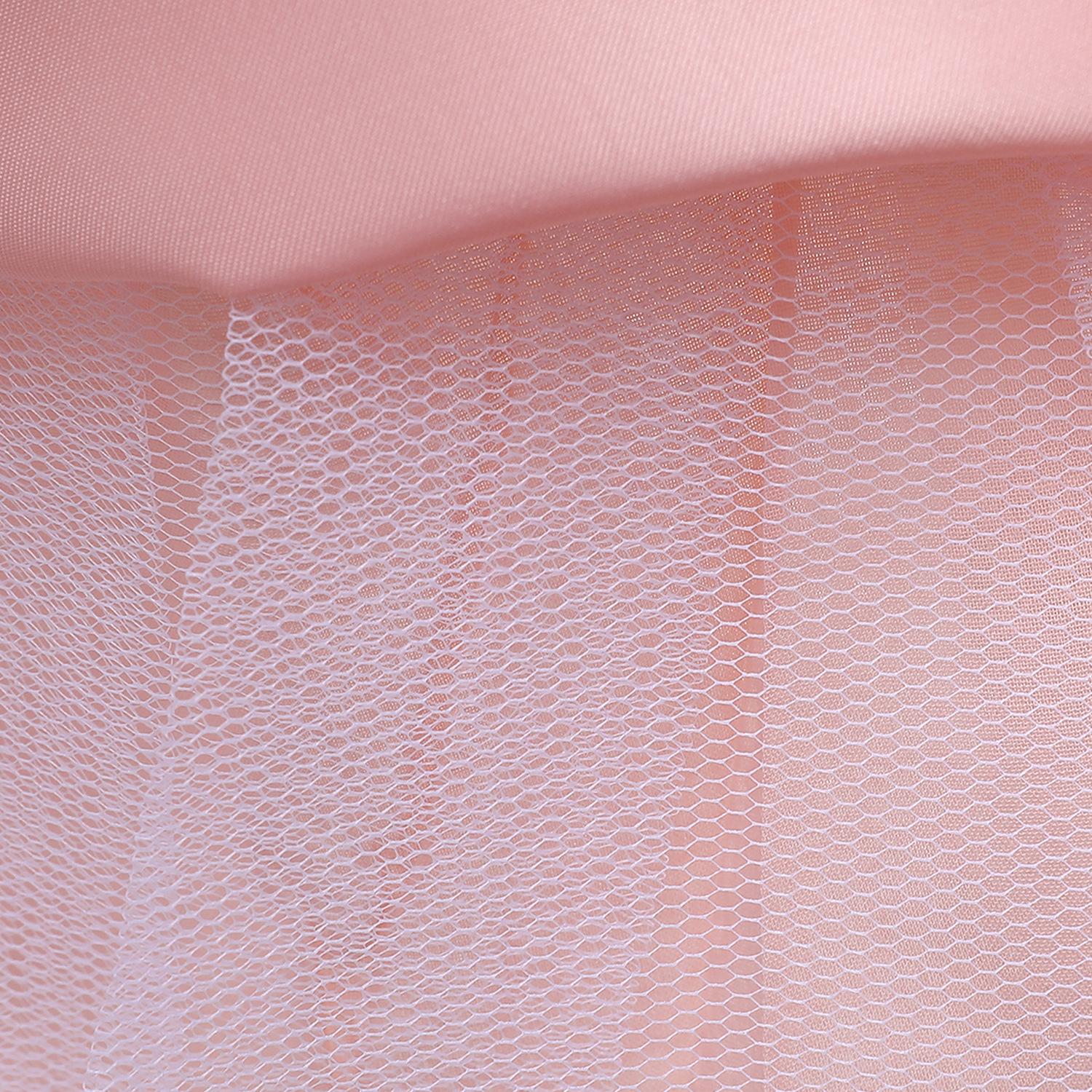 Сукня дитяча святкова Katy Kids Кетта з мереживом та великим бантом та пов'язка 120 см Рожевий (11013280700) - фото 7 Сукня дитяча святкова Katy Kids Кетта з мереживом та великим бантом та пов'язка 120 см Рожевий (11013280700) - фото 7