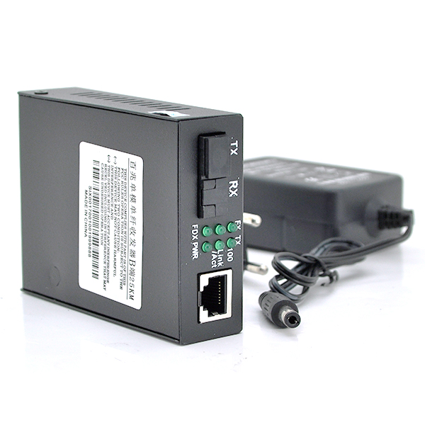 Медиаконвертер YOSO B RTL8201 1550nm WDM одноволоконный для сети до 25 км (14872)