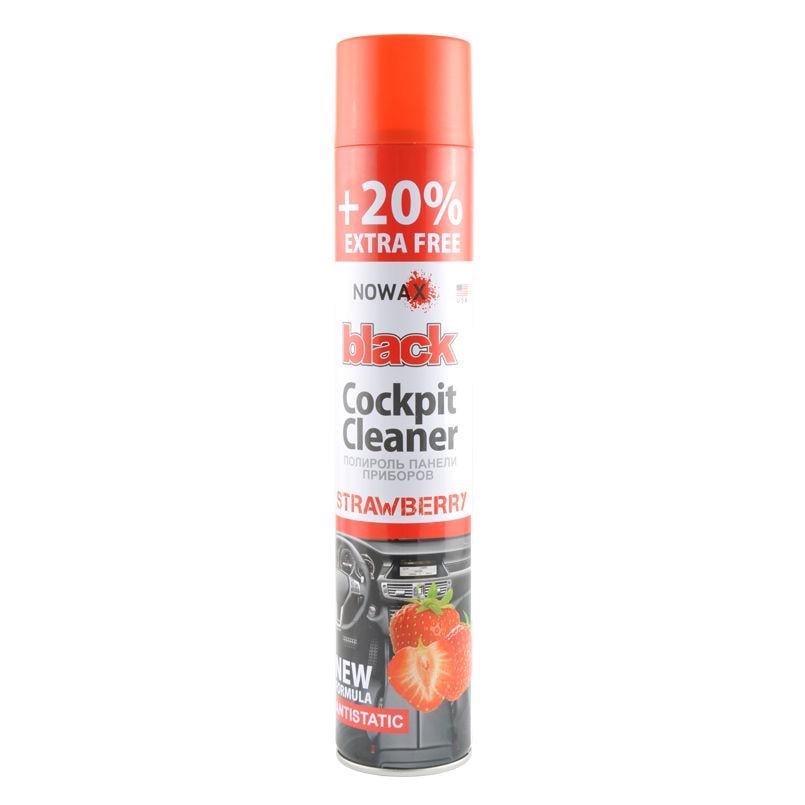 Полироль для приборной панели Nowax Spray Strawberry 750 мл (27069)