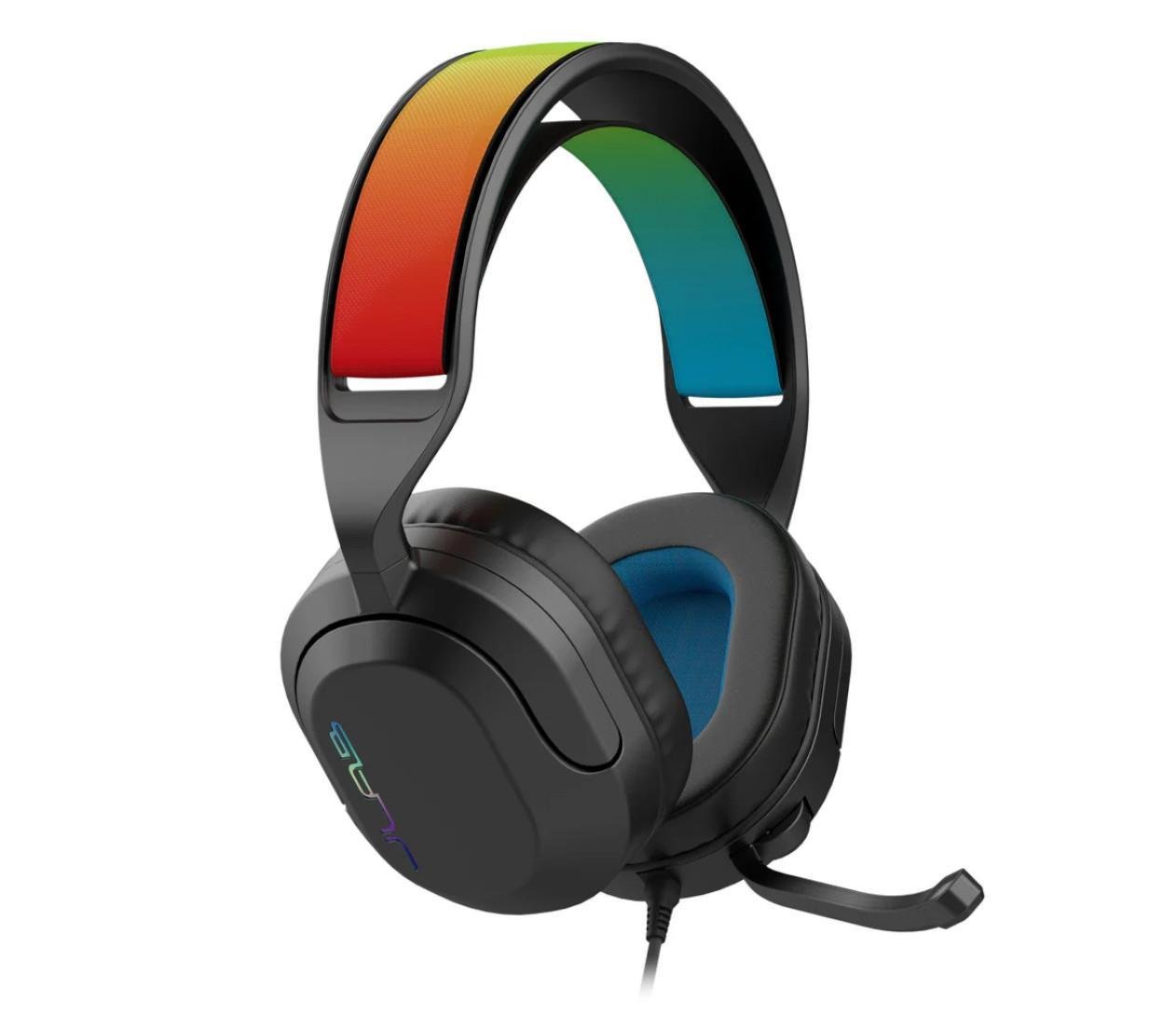 Навушники з мікрофоном Jlab Nightfall Gaming Black (529483)