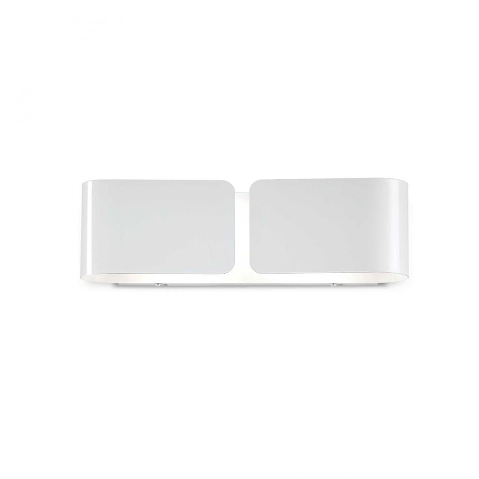 Світильник настінний Ideal Lux Clip Ap2 Small Bianco (014166) - фото 1