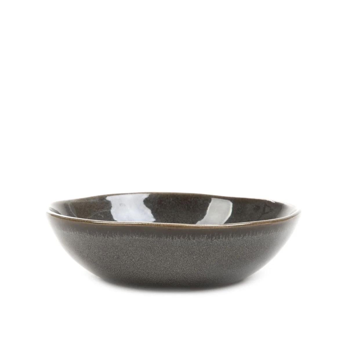 Тарелка глубокая Homla MYSTIC 19х5,5 см Серый (218737)