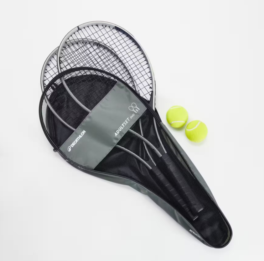 Набор для тенниса Artengo DUO с чехлом Черный Набор для тенниса Artengo DUO с чехлом Черный