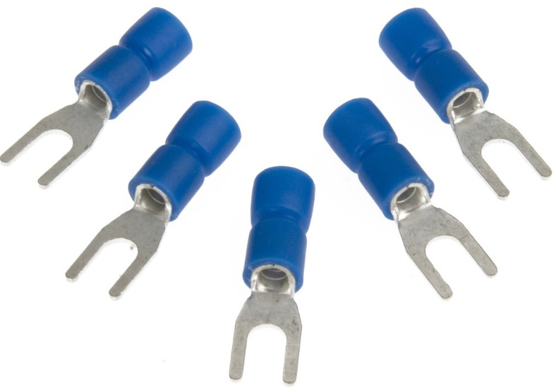 Клема VOLTRONIC U 0,5 мм SV1,25-8 латунна ізольована 0,5-1,5 мм 100 м (10933)