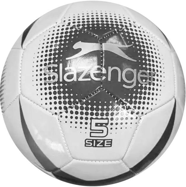 Мяч футбольный Slazenger AC football size 5 White/Black/Silver (307776) Мяч футбольный Slazenger AC football size 5 White/Black/Silver (307776)