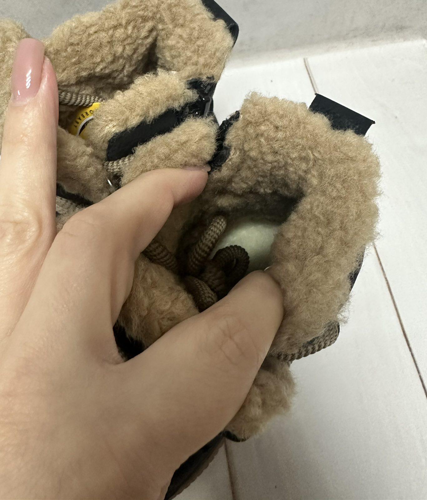 Черевики дитячі Clibee зимові на овчині р. 29/19 см Чорний - фото 2