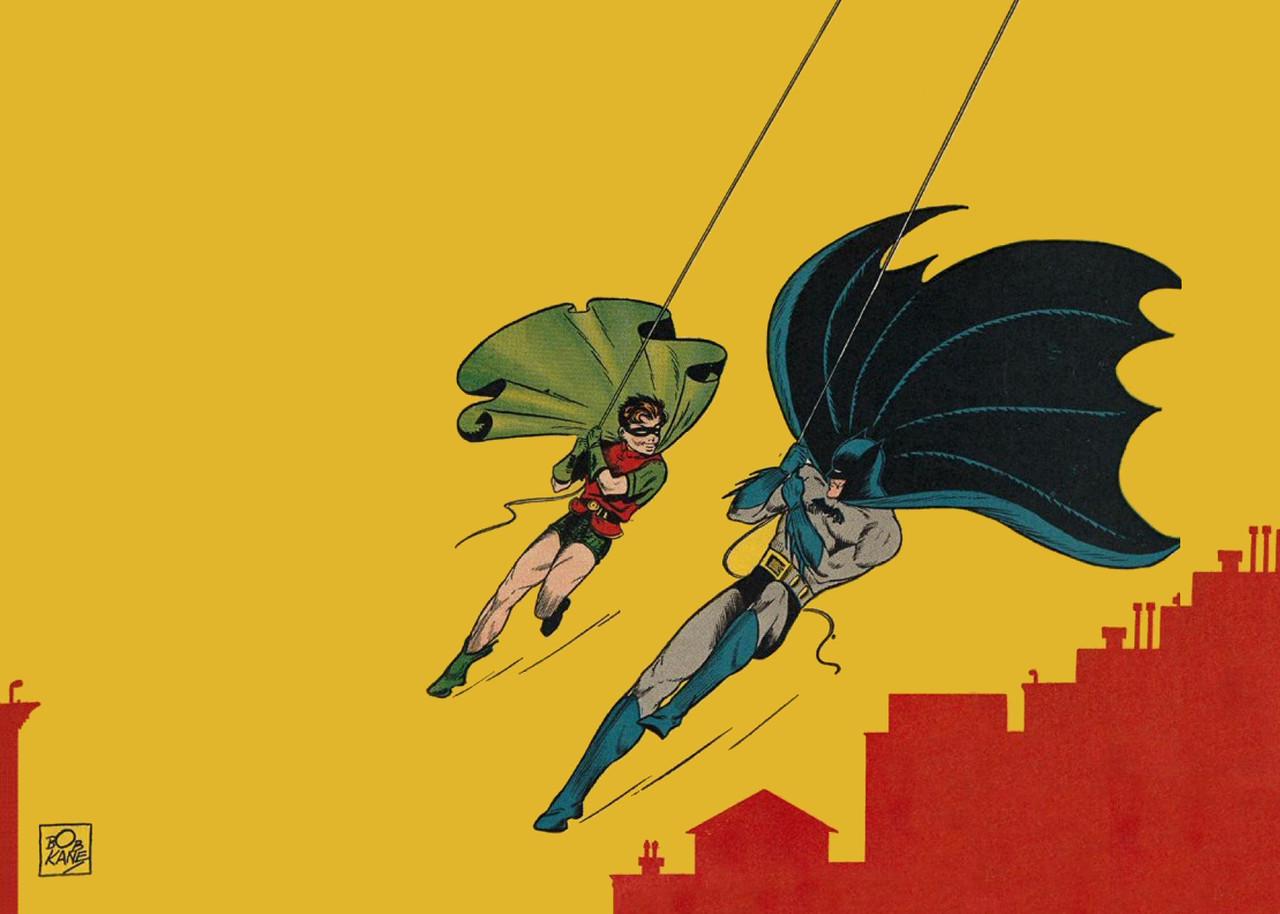 Картина постер Gee! Batman Бэтмен и Робин 60х40 см BM.09.058