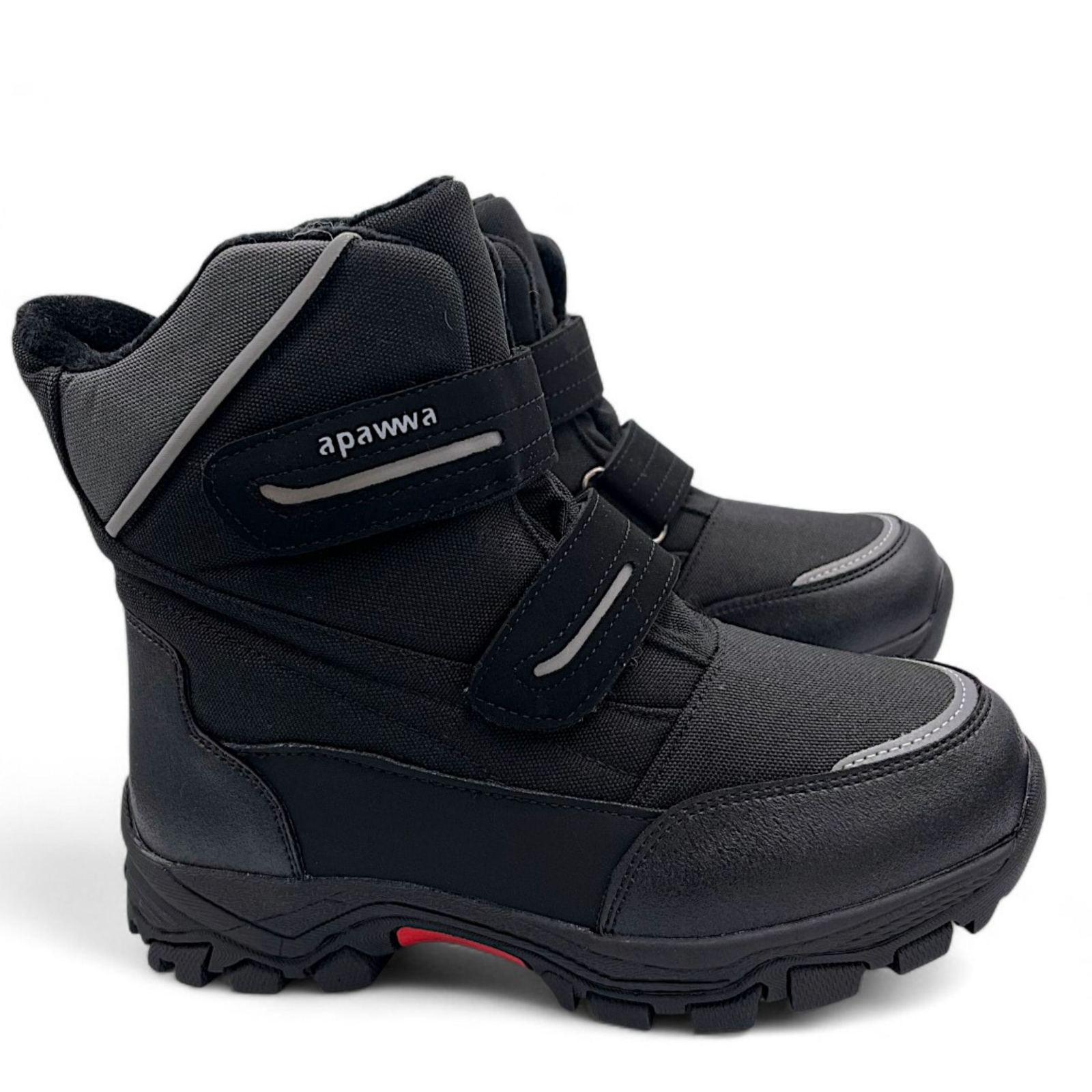 Дутики для мальчика зимние Apawwa р.26 Зеленый (VM1131)