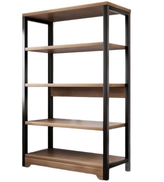 Стелаж підлоговий RIAS R-126 з відкритими полицями 60x126x30 см Brown (3_08233)