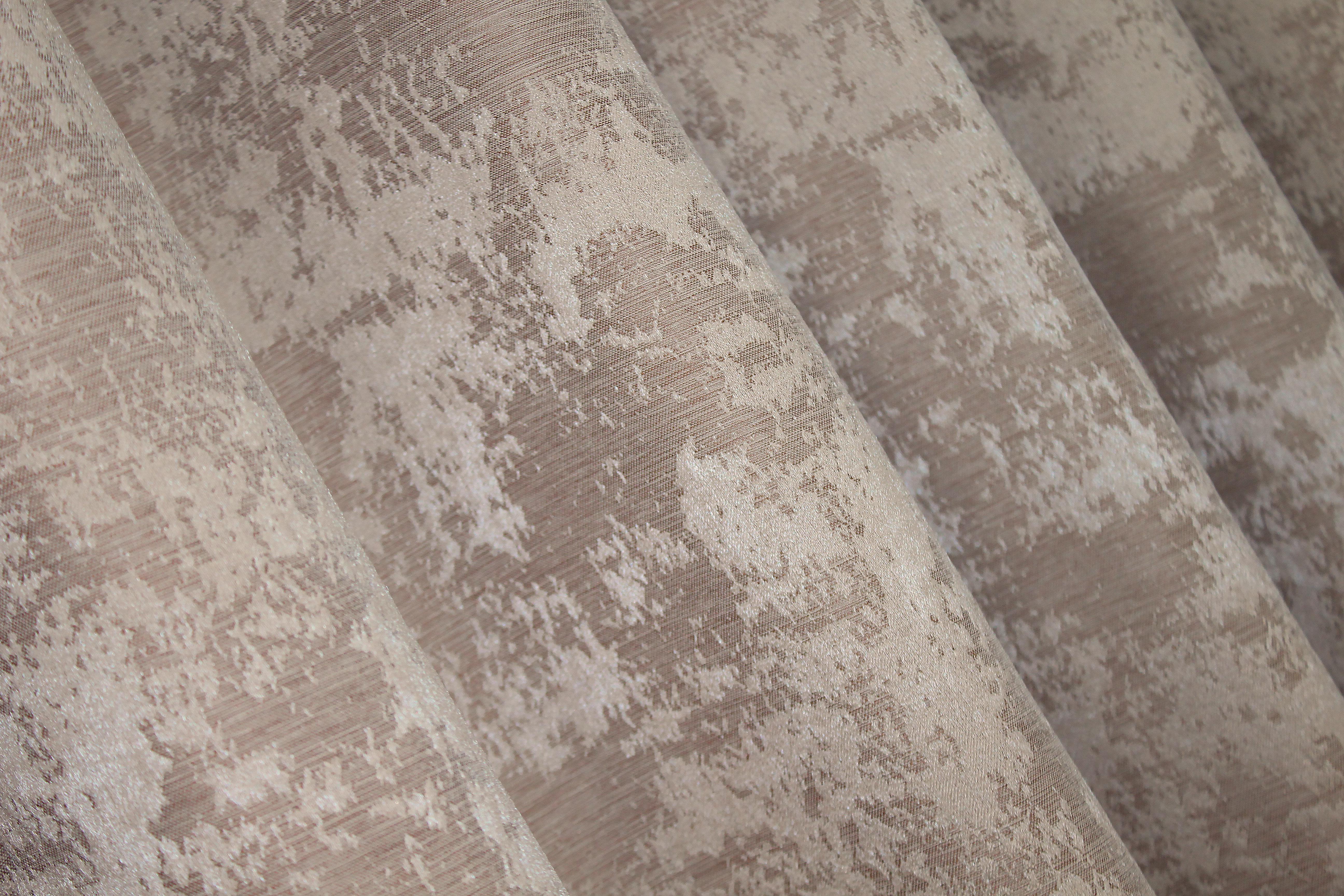 Комплект штор VR-Textil Sultan YL №1290ш жакард 130х170 см 2 шт. Бежево-пудровий (35-0085) - фото 8 Комплект штор VR-Textil Sultan YL №1290ш жакард 130х170 см 2 шт. Бежево-пудровий (35-0085) - фото 8