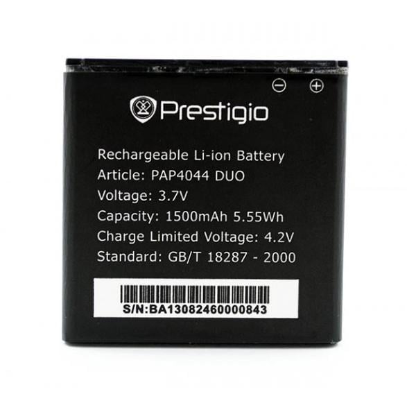 Аккумулятор для телефона Prestigio PAP4044 1500 mAh (000021643)