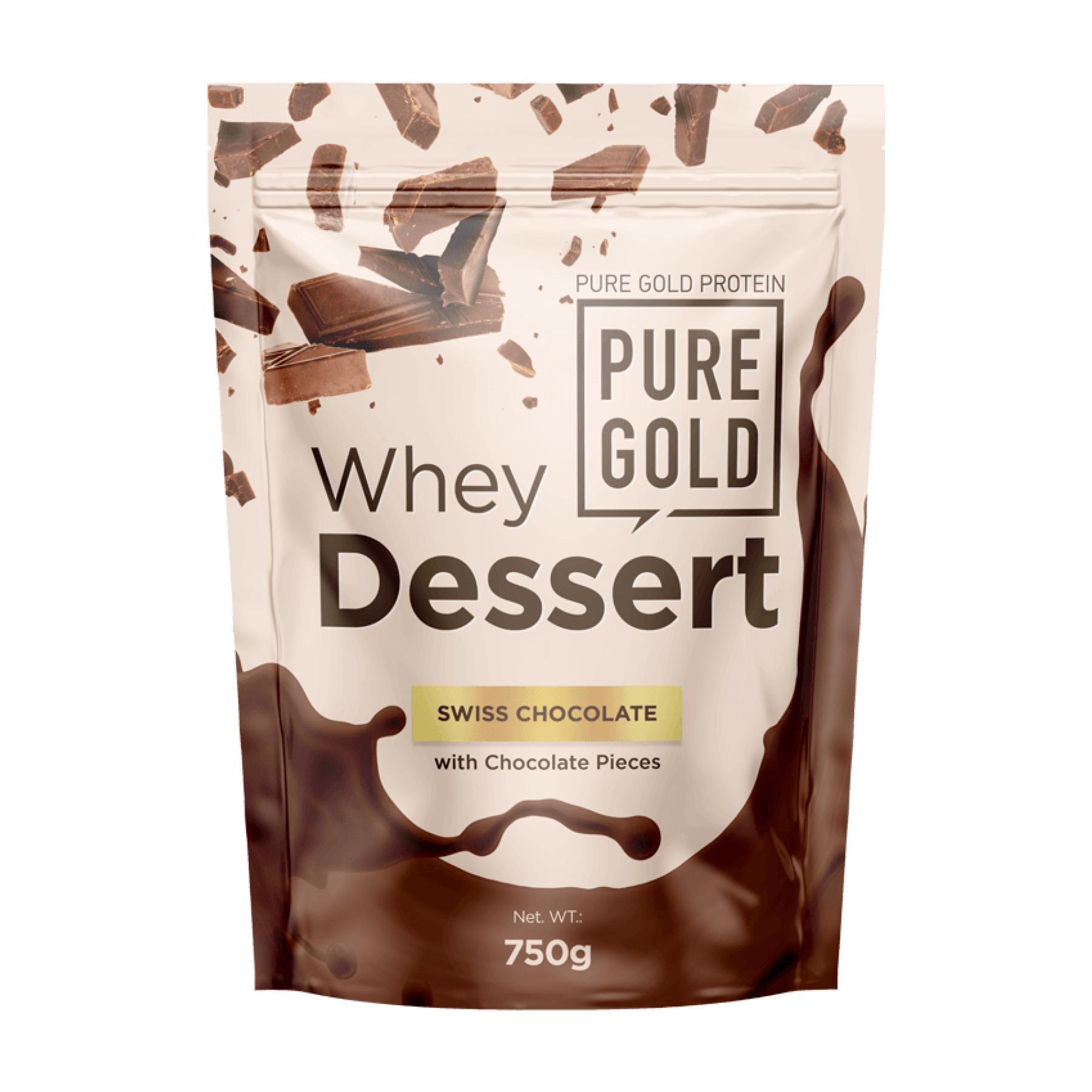 Протеин сывороточный Whey Dessert 750 г Swiss Chocolate (2022-09-0523)