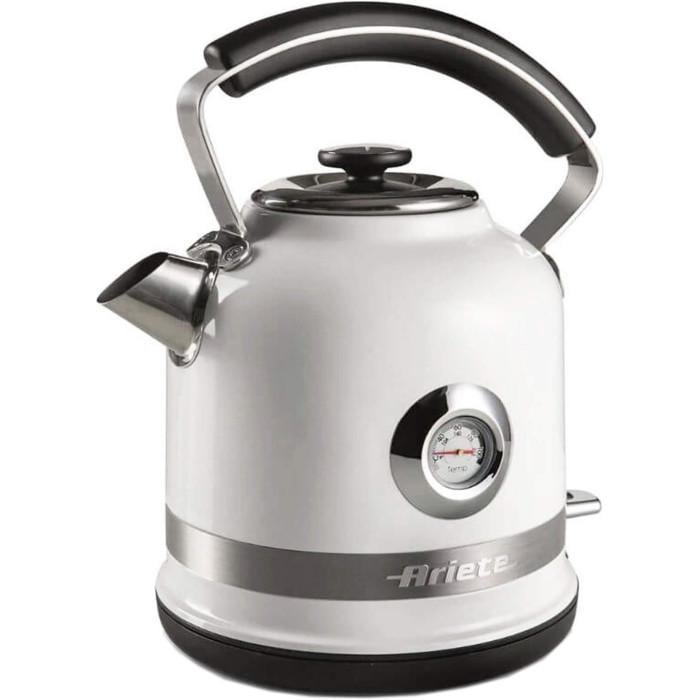 Электрочайник Ariete 2854 WH 1,7 л 2000 Вт Stainless Steel White (00C285401AR0)