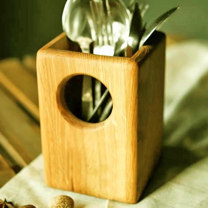 Подставка для столовых приборов из дерева Прекато Карри (Псп-007303)