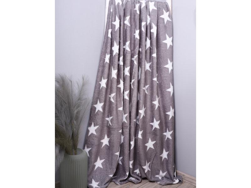 Плед Конфетка 140404 двуспальный Серый (DR009362) - фото 1