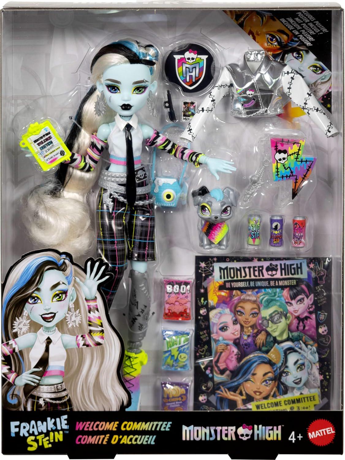 Кукла Монстер Хай Фрэнки Штейн/Monster High Frankie Stein Welcome Committee Set (412123269)